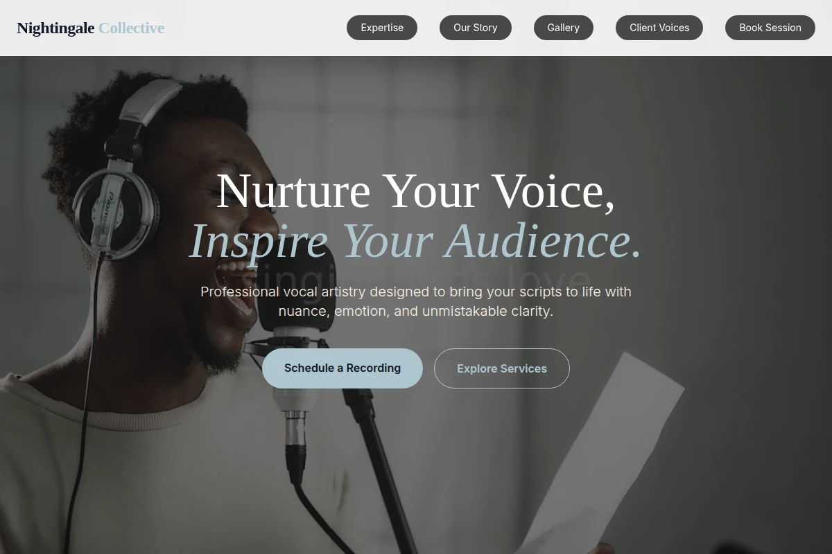 Legato Voiceover