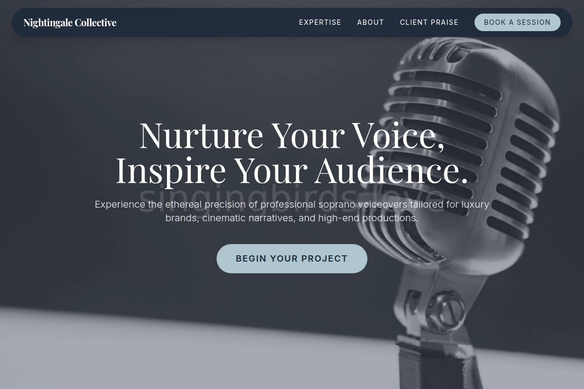 Soprano Voiceover